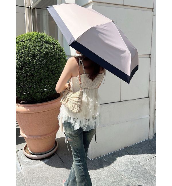 RESEXXY「バイカラーデザイン日傘」|傘|