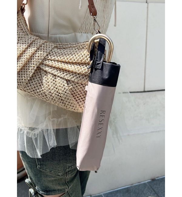 RESEXXY「バイカラーデザイン日傘」|傘|