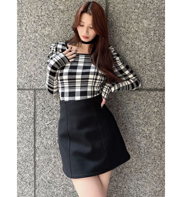 RESEXXY「台形ミニスカート」|スカート|