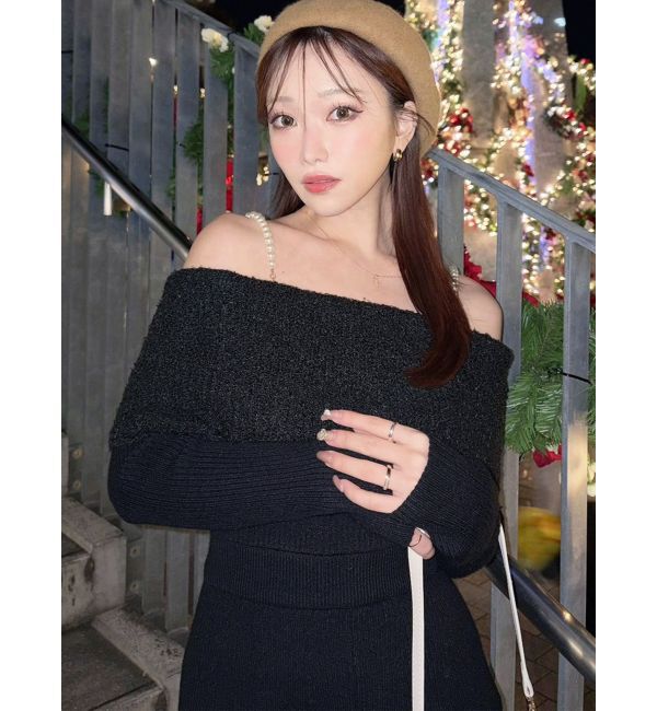 RESEXXY「ストラップミニニットワンピース」|ワンピース|