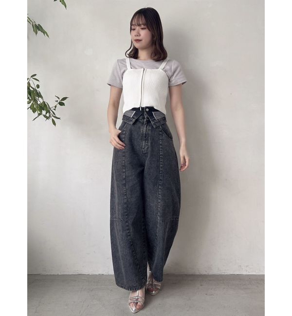 dazzlin「バックオープンショートTシャツ」|Tシャツ・カットソー|