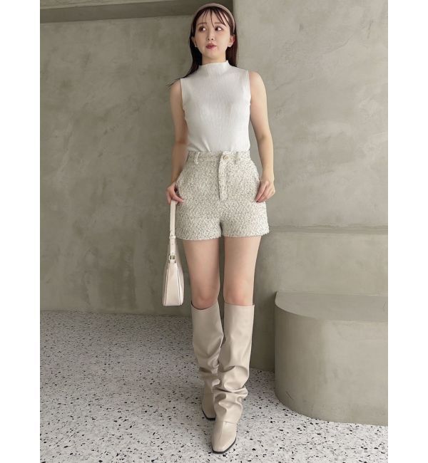 dazzlin「【SETUP】コンパクトツイードショートパンツ※セットアップ対応」|その他|