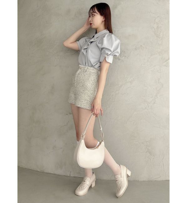 dazzlin「【SETUP】コンパクトツイードショートパンツ※セットアップ対応」|その他|