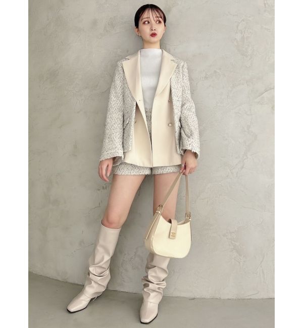 dazzlin「【SETUP】コンパクトツイードショートパンツ※セットアップ対応」|その他|