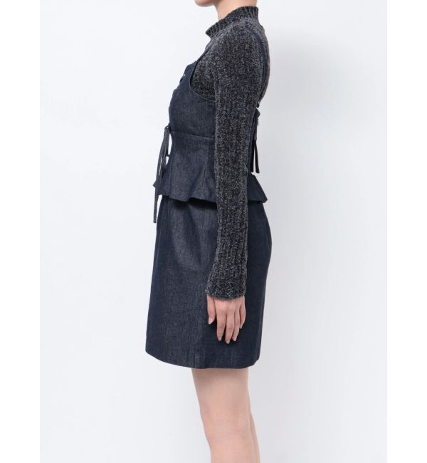 dazzlin「レースアップビスチェミニワンピース」|ワンピース|