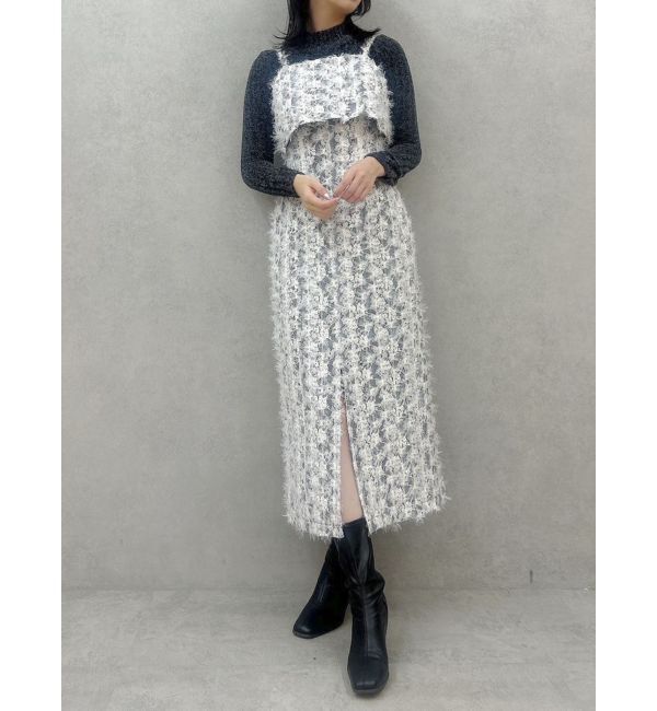 dazzlin「リボンパーティキャミワンピース」|ワンピース|