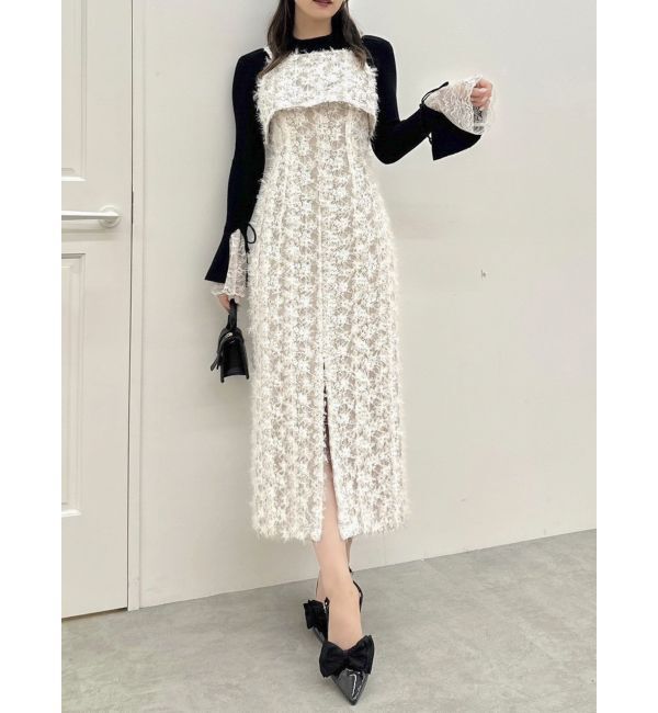 dazzlin「リボンパーティキャミワンピース」|ワンピース|