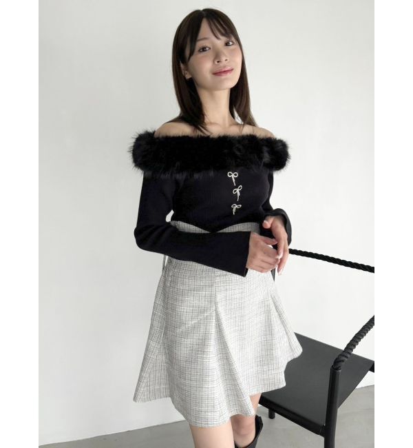 dazzlin「2WAYダブルレースアップコルセットミニスカート」|スカート|