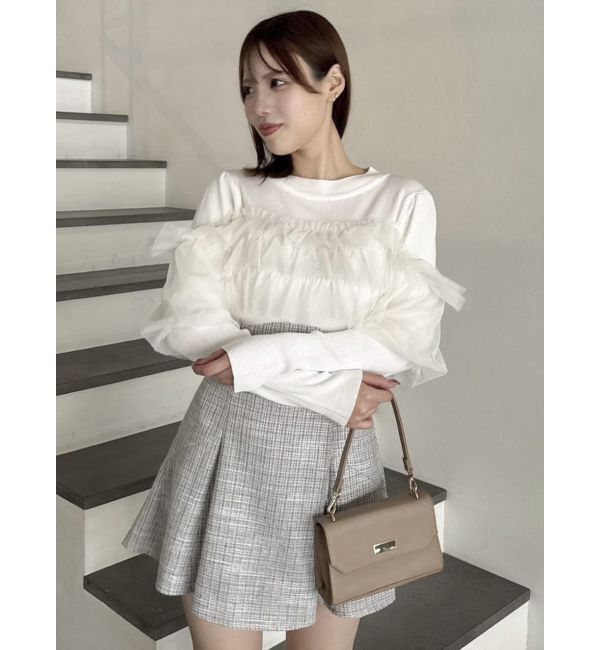 dazzlin「2WAYダブルレースアップコルセットミニスカート」|スカート|