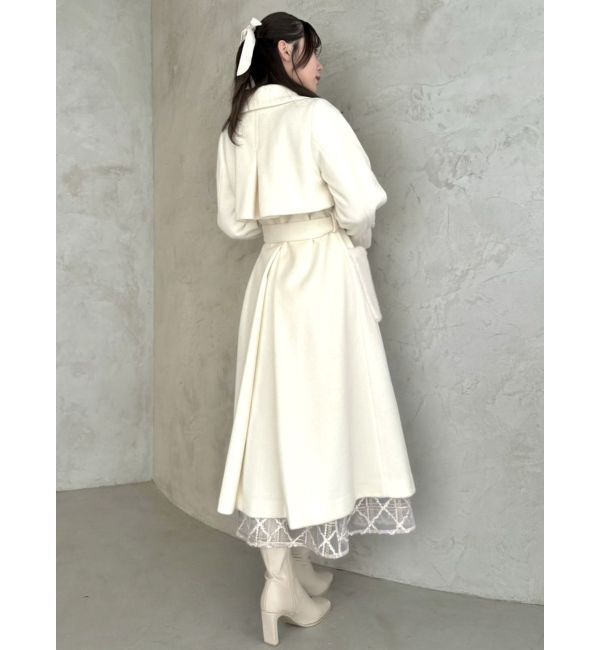 dazzlin「ポケファートレンチコート」|トレンチコート|