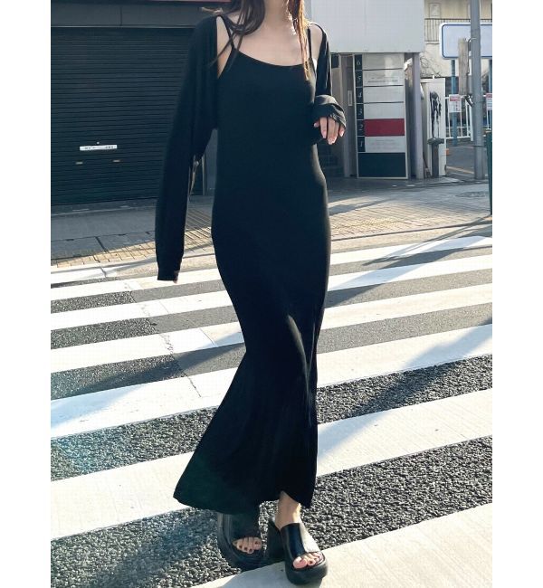 EMODA「ボレロセットキャミソールワンピース」|ワンピース|