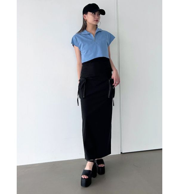 EMODA「アウトポケットマキシワンピース」|ワンピース|