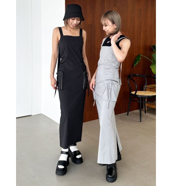 EMODA「アウトポケットマキシワンピース」|ワンピース|