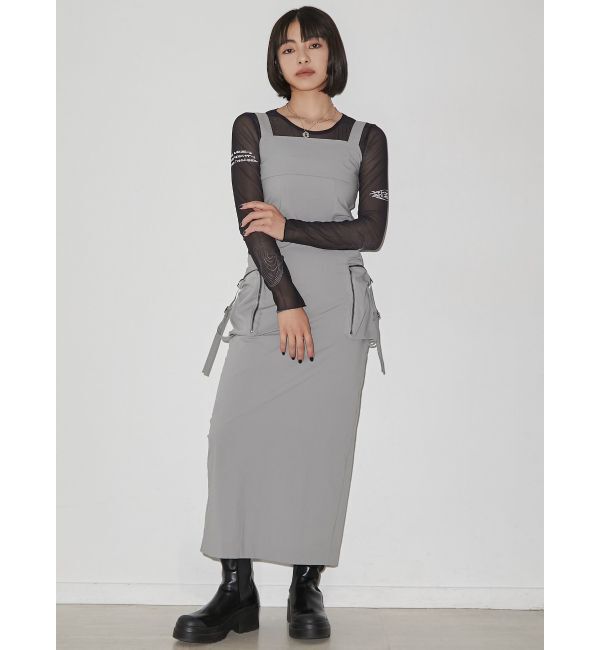 EMODA「アウトポケットマキシワンピース」|ワンピース|