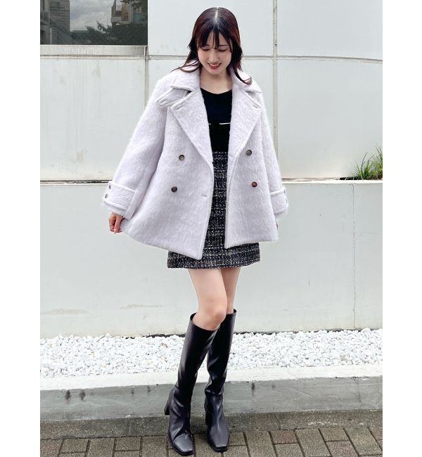 MERCURYDUO「【セットアップ着用可】ツイードミニスカート」|スカート|