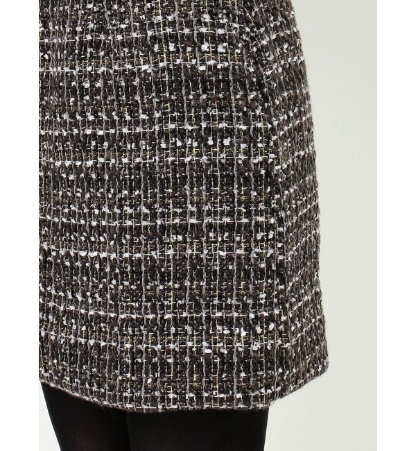 MERCURYDUO「【セットアップ着用可】ツイードミニスカート」|スカート|