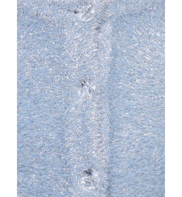 MERCURYDUO「フィルムシャギーWフェイスニットカーディガン」|カーディガン|