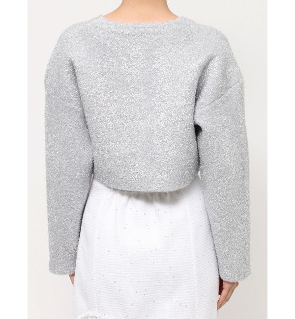 MERCURYDUO「フィルムシャギーWフェイスニットカーディガン」|カーディガン|