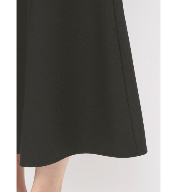 MERCURYDUO「ボリュームラッフル配色ドッキングワンピース」|ワンピース|