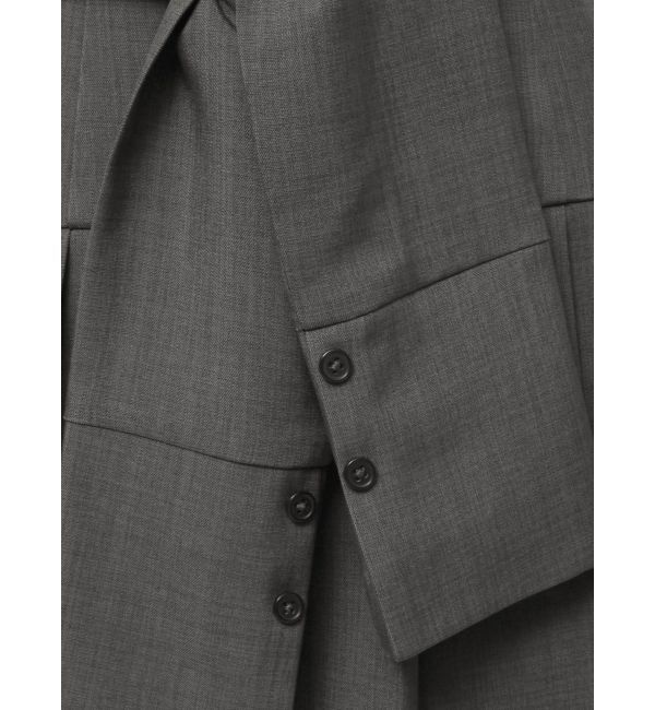 MERCURYDUO「ツイストプリーツミニスカパン」|スカート|