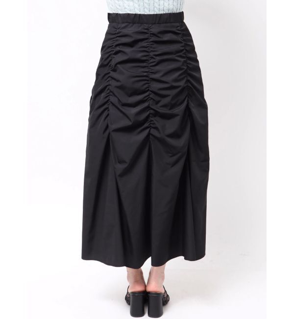 MERCURYDUO「ギャザリングフレアスカート」|スカート|