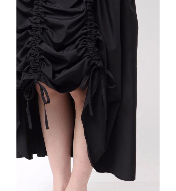 MERCURYDUO「ギャザリングフレアスカート」|スカート|