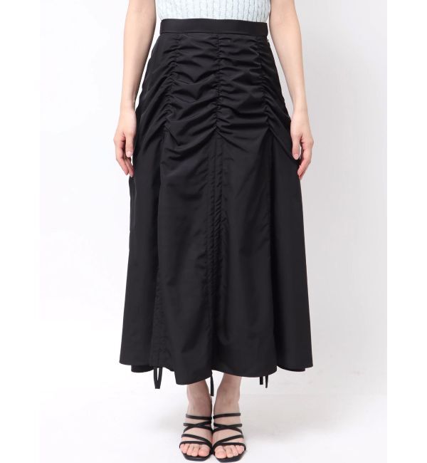 MERCURYDUO「ギャザリングフレアスカート」|スカート|