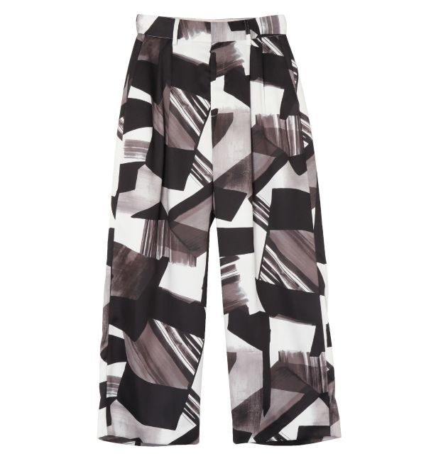 MERCURYDUO「【OUNNOUN】バックサテンタックパンツ」|その他|