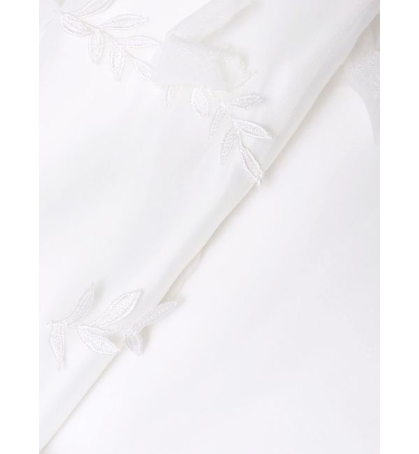 MERCURYDUO「【OUNNOUN】コサージュモチーフオーガンジースカート」|スカート|