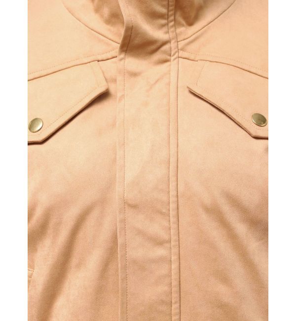 MERCURYDUO「フェイクスエードドロストスリーブブルゾン」|ブルゾン・スタジャン|