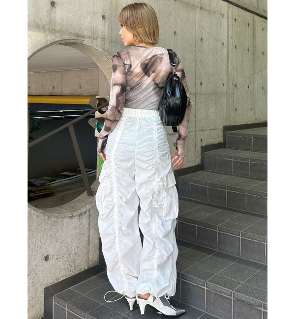 MURUA「カラーブロックシアートップス」|Tシャツ・カットソー|