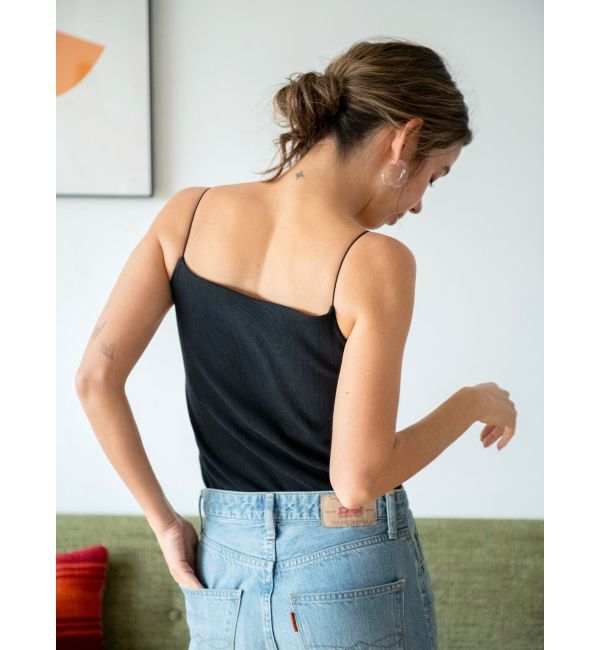 Ungrid「パット付きスクエアキャミソール」|キャミソール|