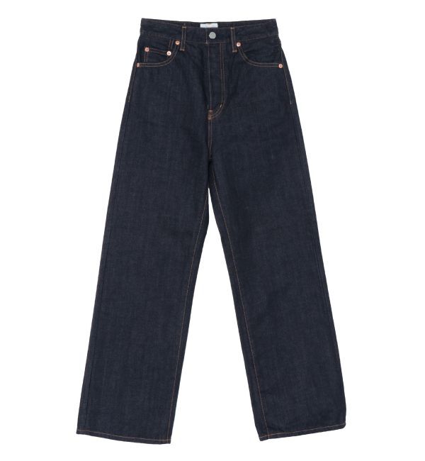 Ungrid「ハイウエストルーズストレートデニム」|デニム|