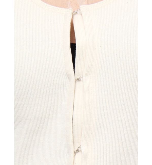 Ungrid「チュールコンビノースリデザイントップス」|Tシャツ・カットソー|