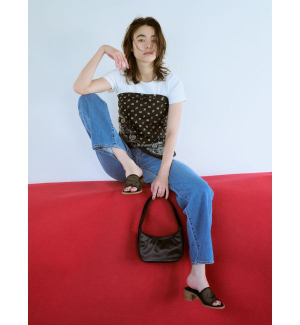 Ungrid「ライトオンスストレートデニム」|デニム|