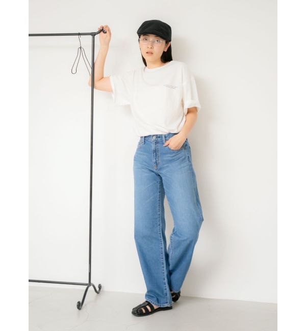 Ungrid「ライトオンスストレートデニム」|デニム|