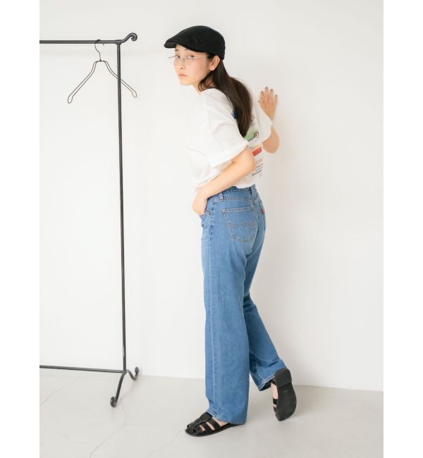 Ungrid「ライトオンスストレートデニム」|デニム|