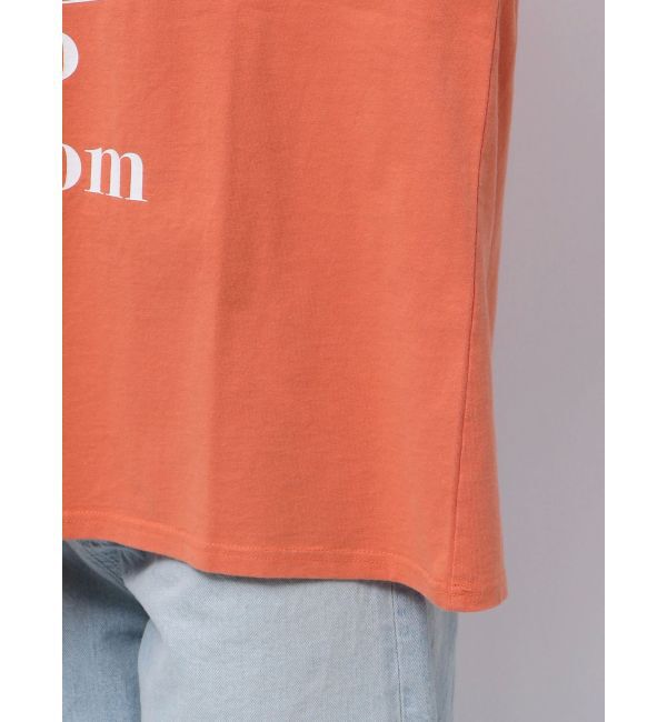 Ungrid「ヴィンテージウォッシュロゴビッグTee」|Tシャツ・カットソー|