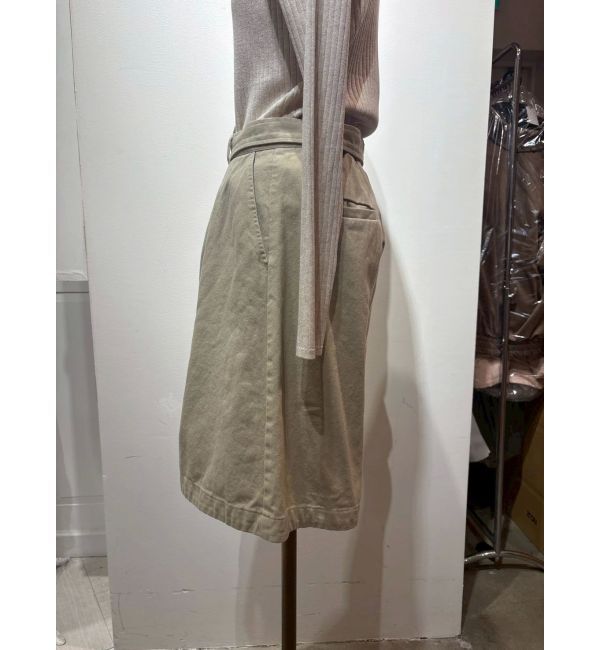 Ungrid「ワイドシルエットチノハーフパンツ」|その他|