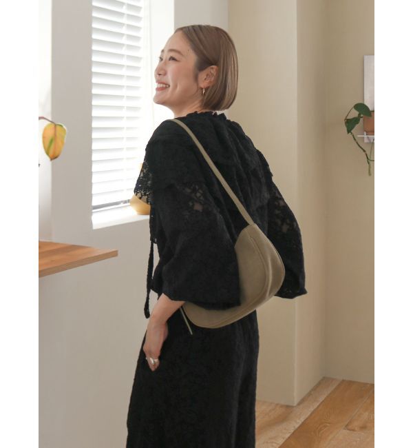 Ungrid「フェイクスウェードハンドバッグ」|ハンドバッグ|