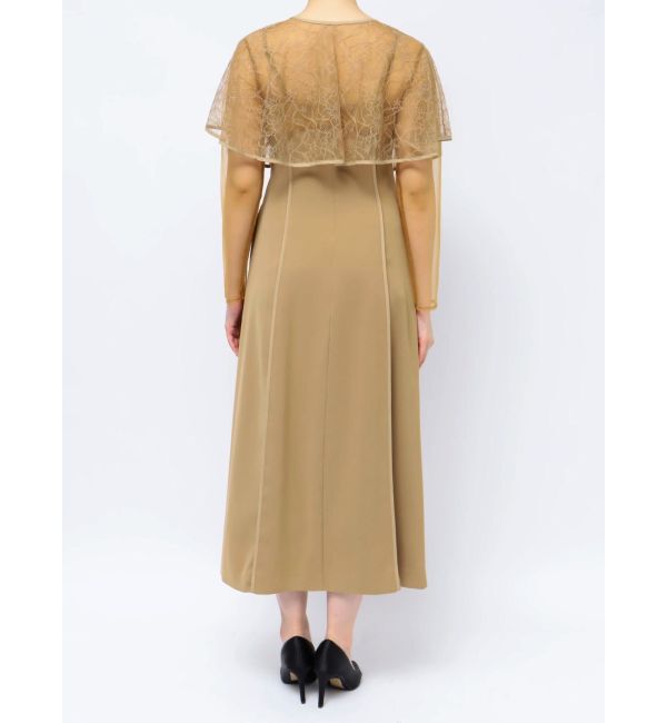 LAGUNAMOON「LADYケープボレロキャミワンピース」|ドレス|