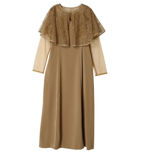 LAGUNAMOON「LADYケープボレロキャミワンピース」|ドレス|