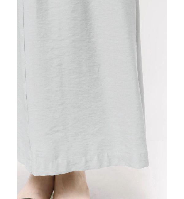 LAGUNAMOON「バルーンカフスフロントホックタックワンピ」|ワンピース|