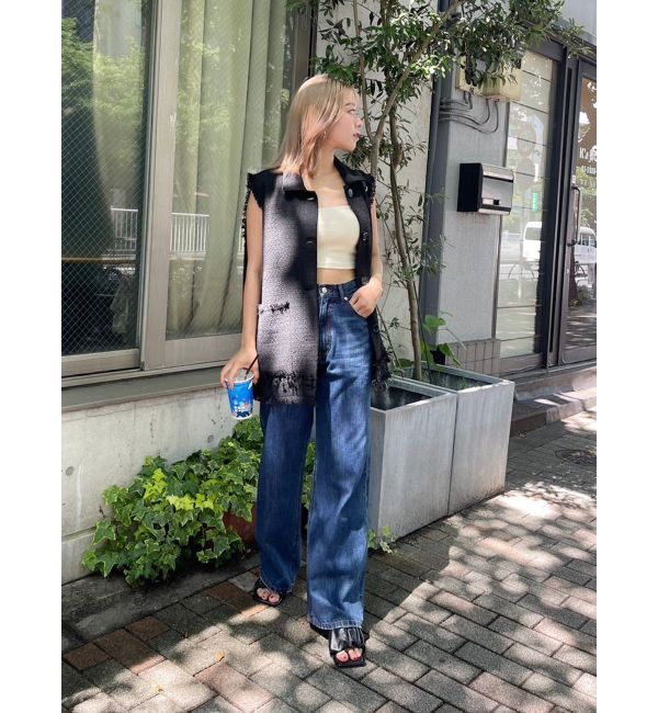 EVRIS「ツイードルーズベスト」|ベスト・ジレ|