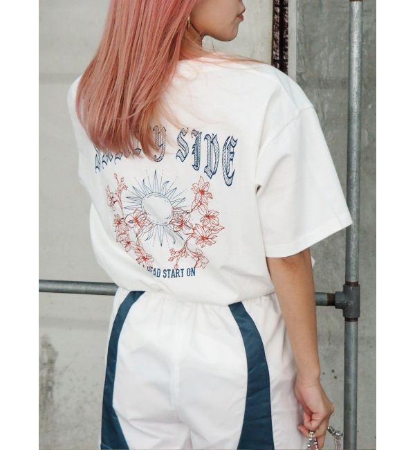 EVRIS「SUNNY SIDE BIG Tシャツ」|Tシャツ・カットソー|ホワイト