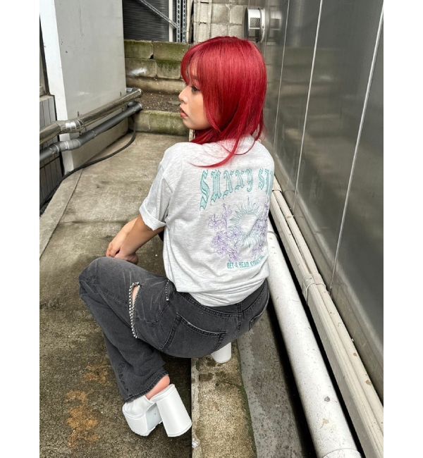 EVRIS「SUNNY SIDE BIG Tシャツ」|Tシャツ・カットソー|