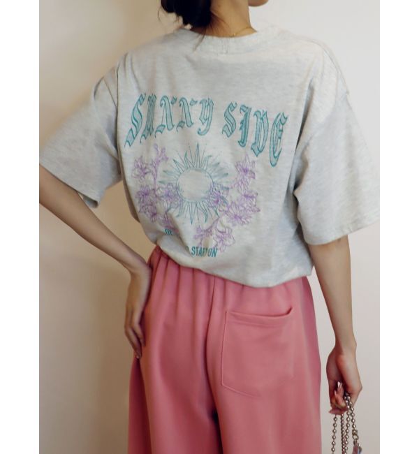EVRIS「SUNNY SIDE BIG Tシャツ」|Tシャツ・カットソー|グレー