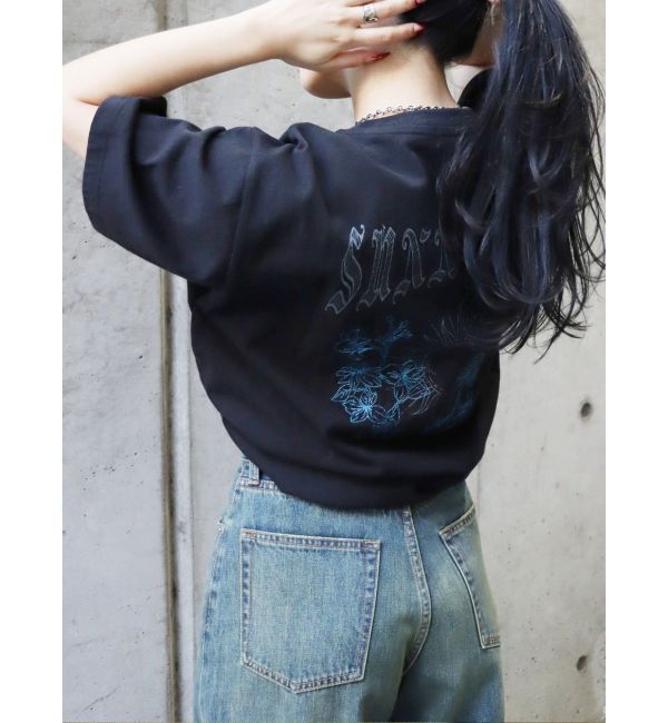 EVRIS「SUNNY SIDE BIG Tシャツ」|Tシャツ・カットソー|ブラック