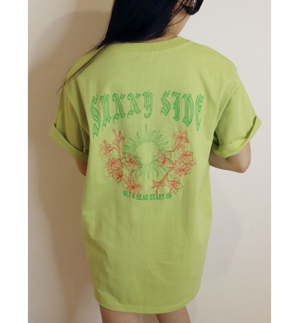 EVRIS「SUNNY SIDE BIG Tシャツ」|Tシャツ・カットソー|グリーン