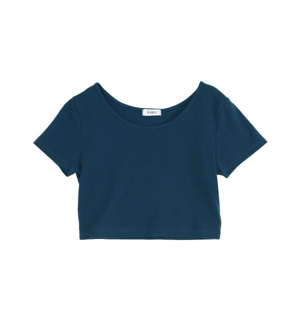 EVRIS「BASICシンプルショートTシャツ」|Tシャツ・カットソー|